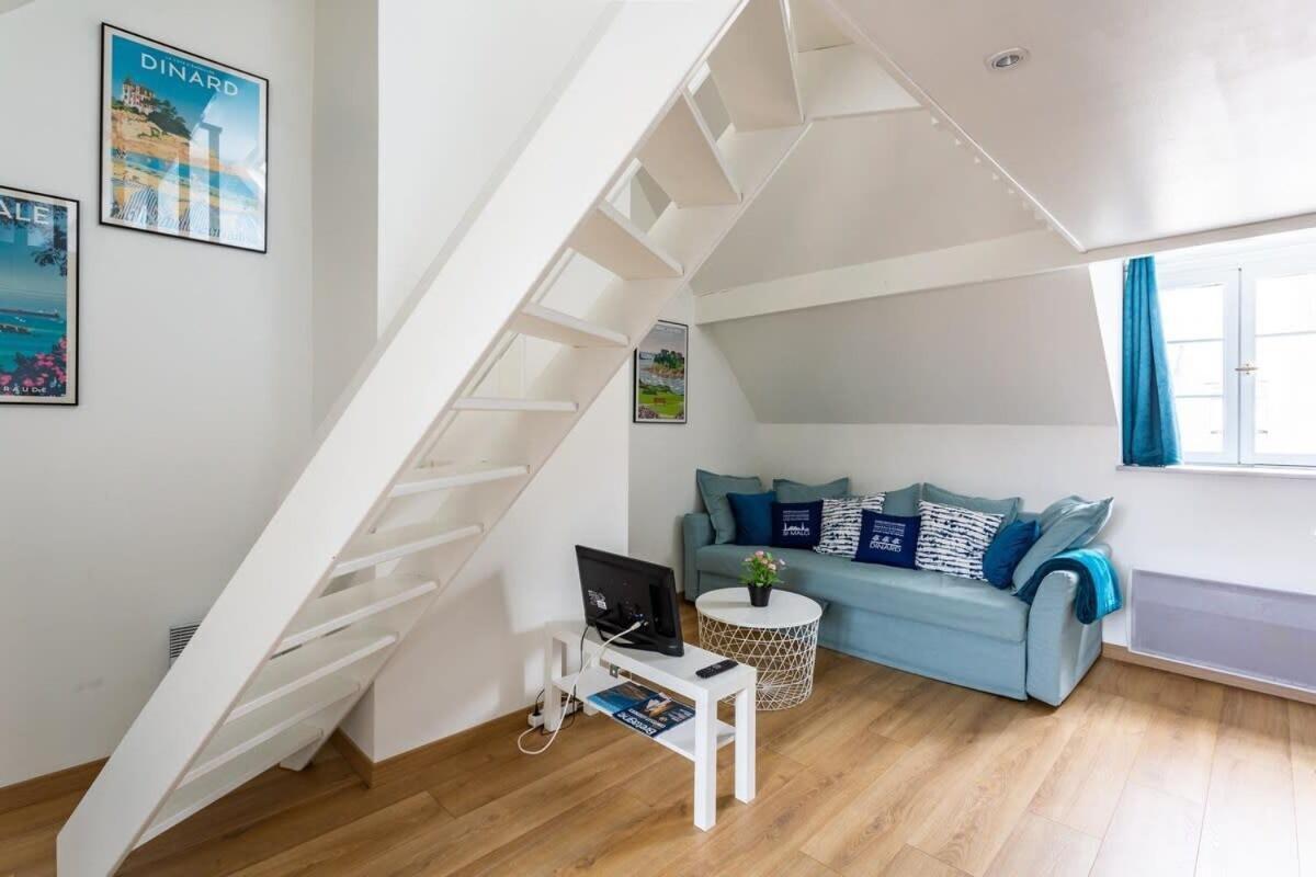 Le Petit Pastel - Joli Duplex - Proche De La Plage Apartment Сен Мало Екстериор снимка