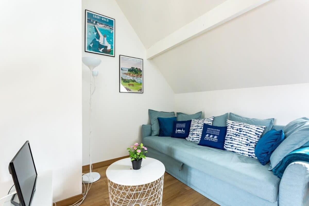 Le Petit Pastel - Joli Duplex - Proche De La Plage Apartment Сен Мало Екстериор снимка